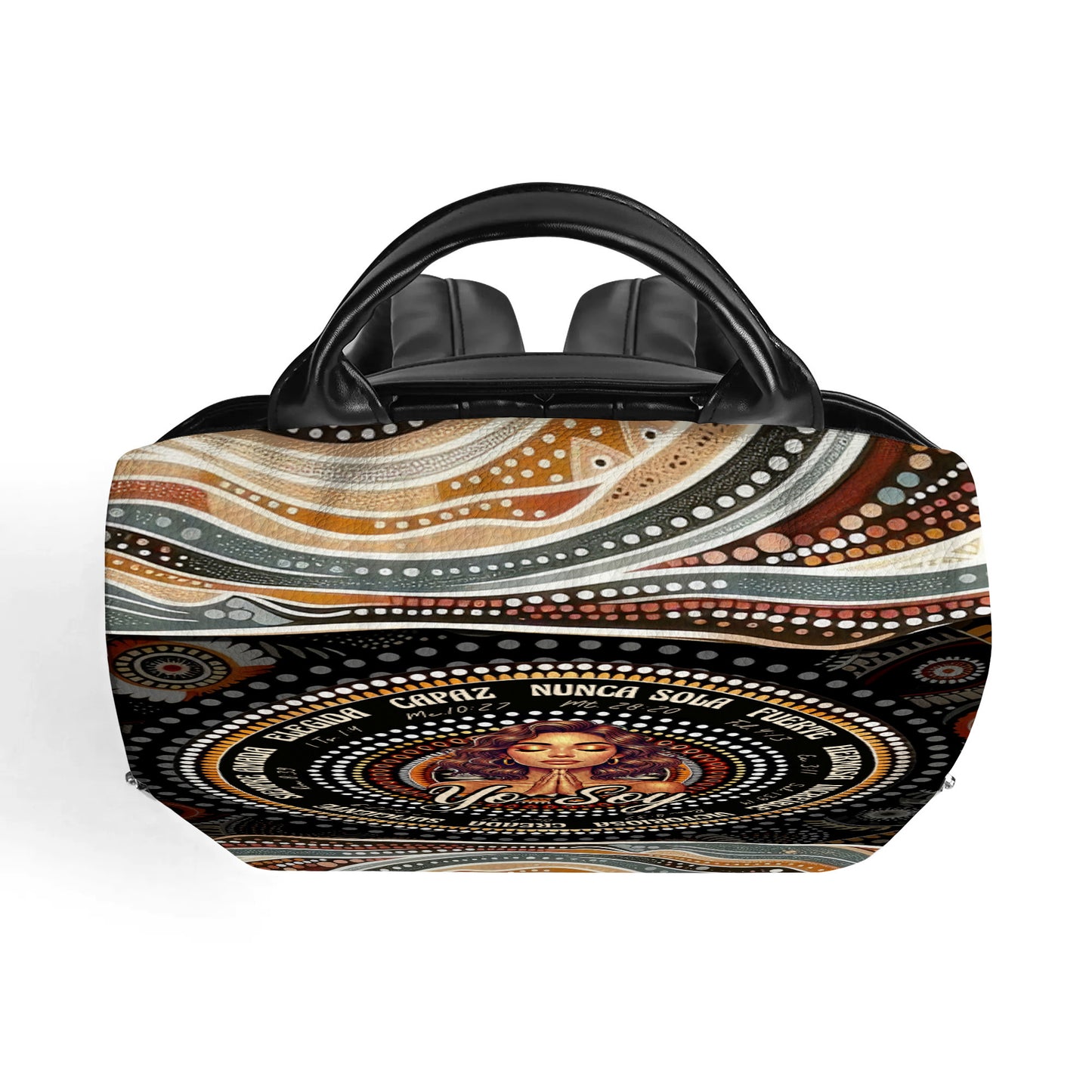 Yo Soy - Sac à dos en cuir personnalisé - FT007_BP