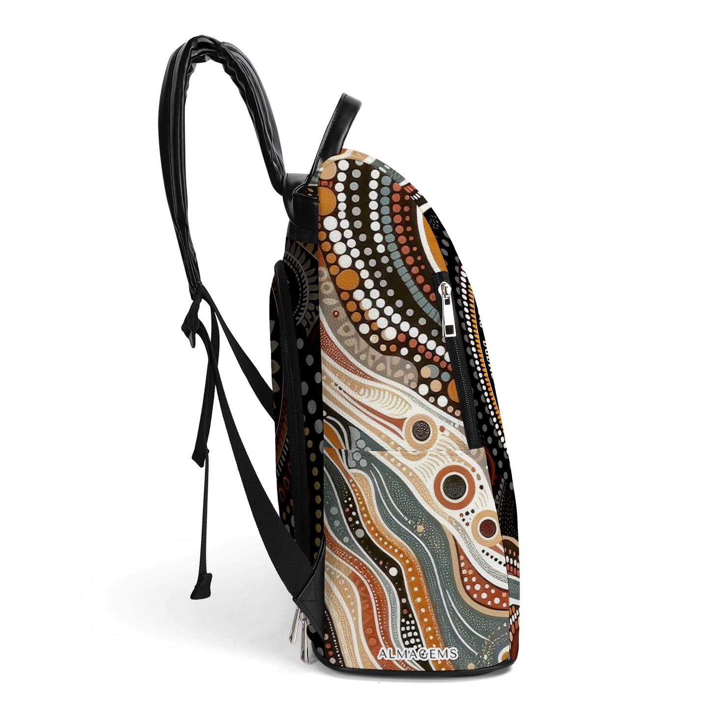 Yo Soy - Sac à dos en cuir personnalisé - FT007_BP