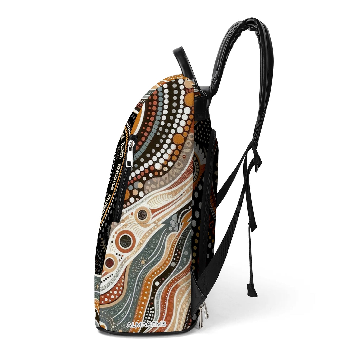 Yo Soy - Sac à dos en cuir personnalisé - FT007_BP