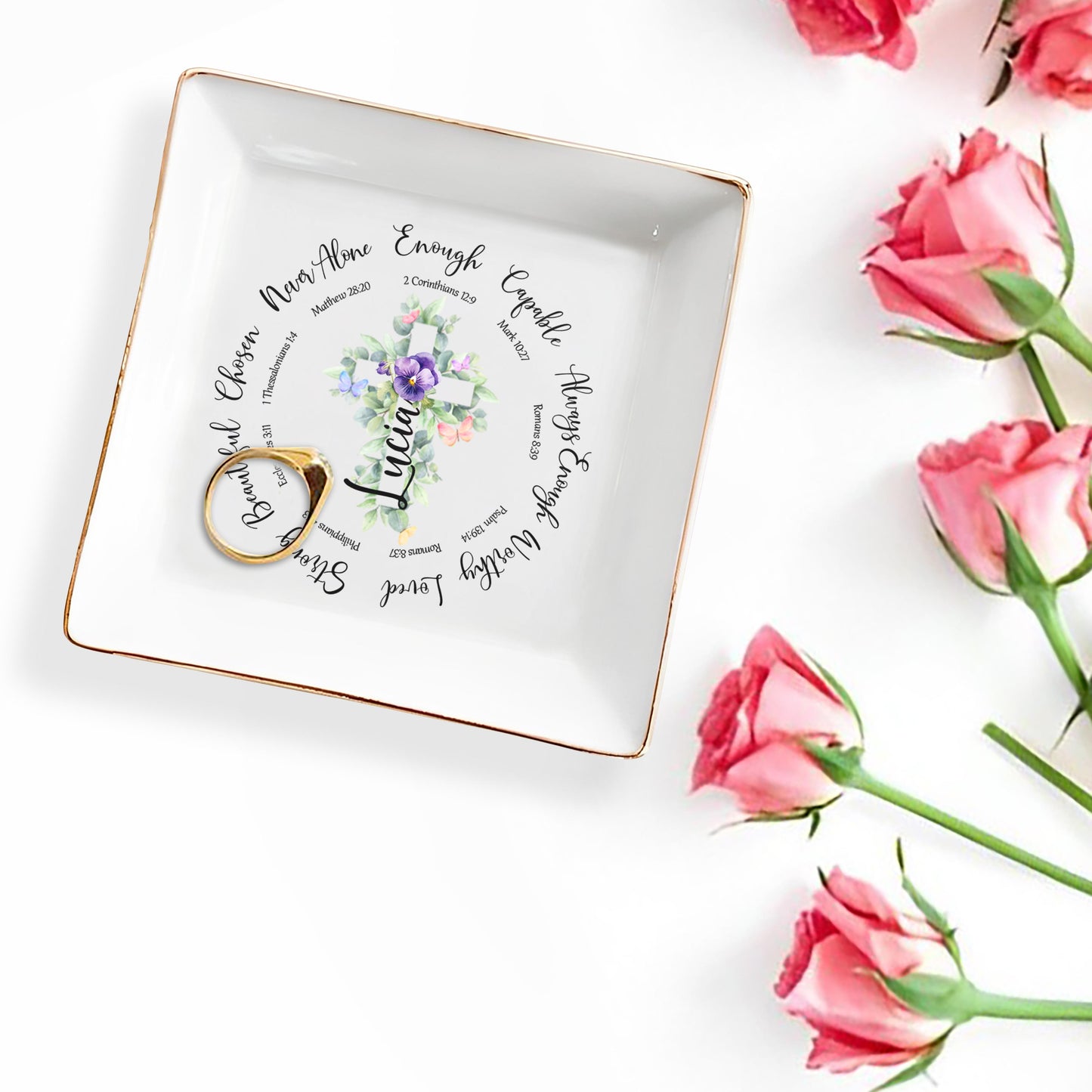 You Are Chosen, Never Alone, Spiritual Quotes With Flowers