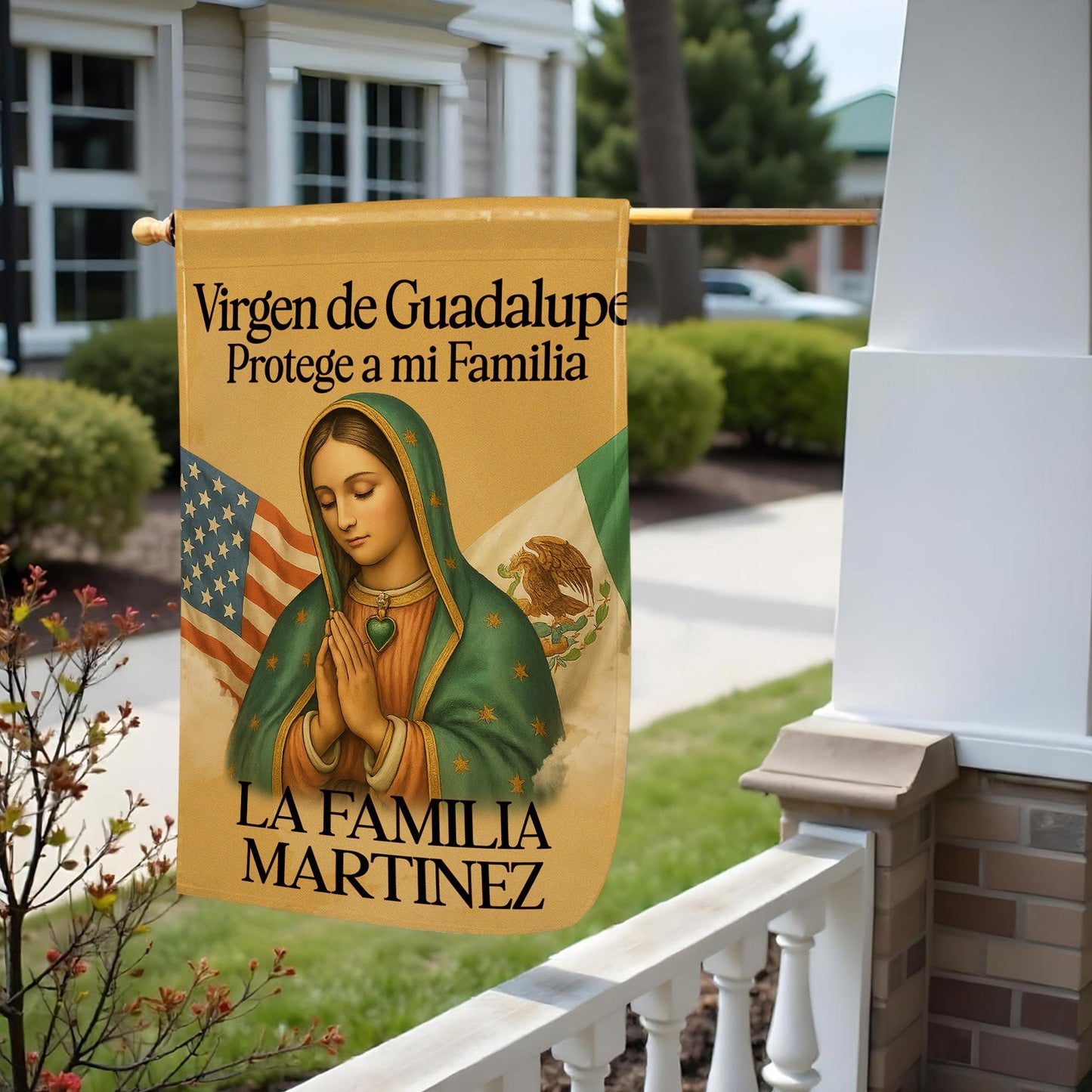 Virgen De Guadalupe Protege A Mi Familia