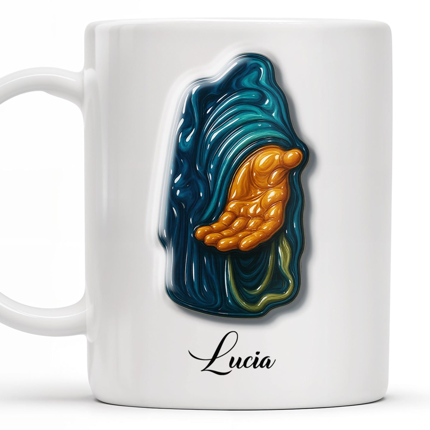God Says I Am UNIQUE, SPECIAL, LOVELY, Angel Wing and Butterflies