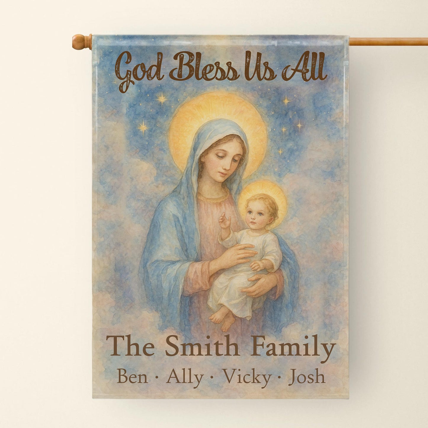 God Bless Us All, Virgin Mary and Child