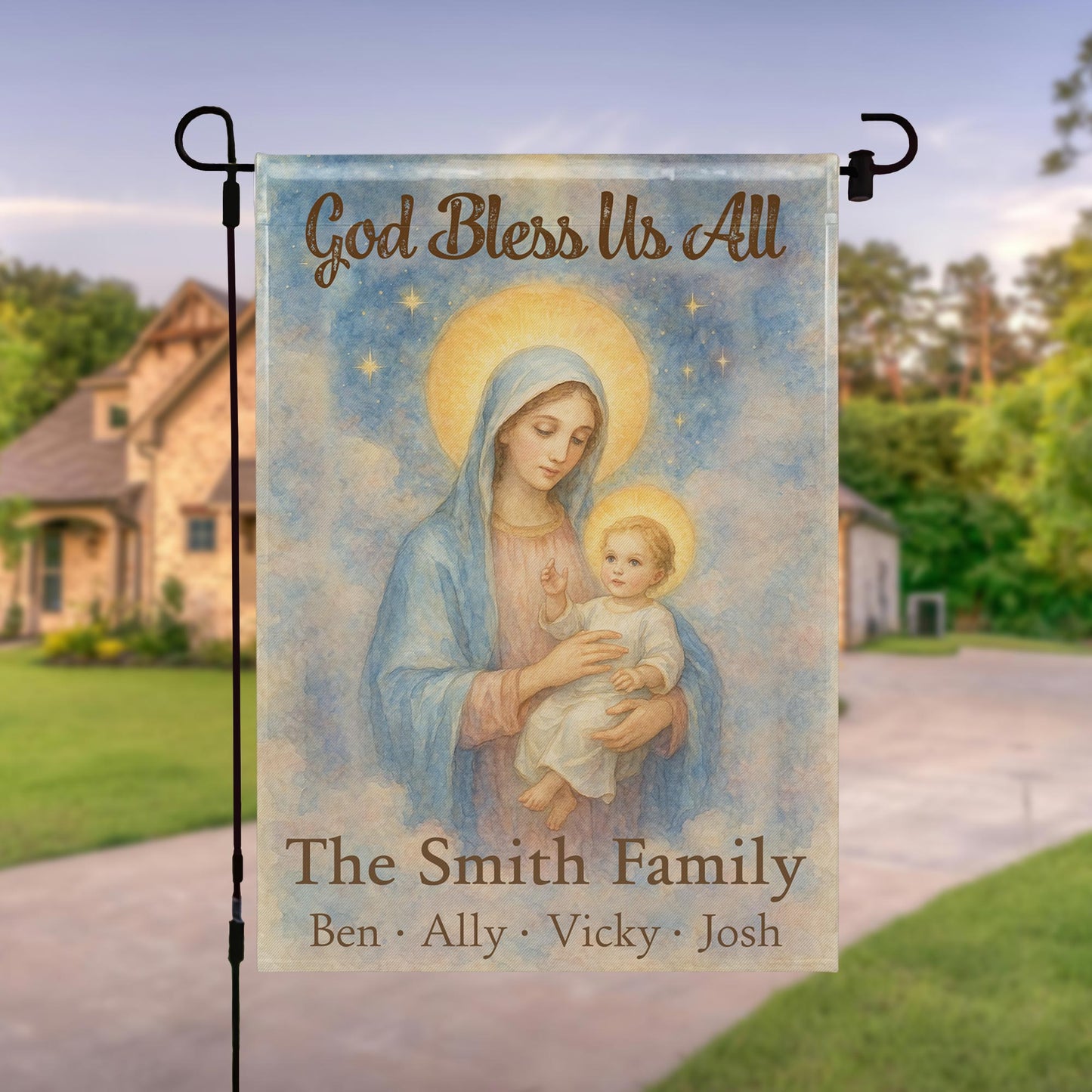 God Bless Us All, Virgin Mary and Child