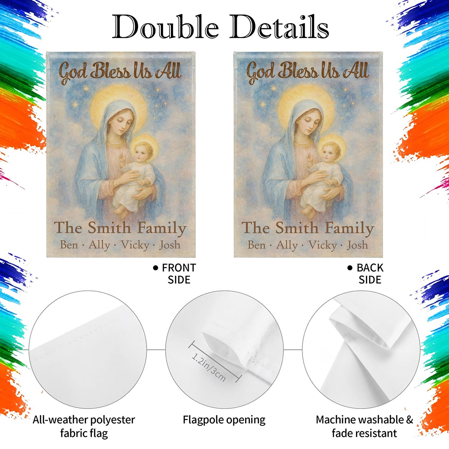 God Bless Us All, Virgin Mary and Child