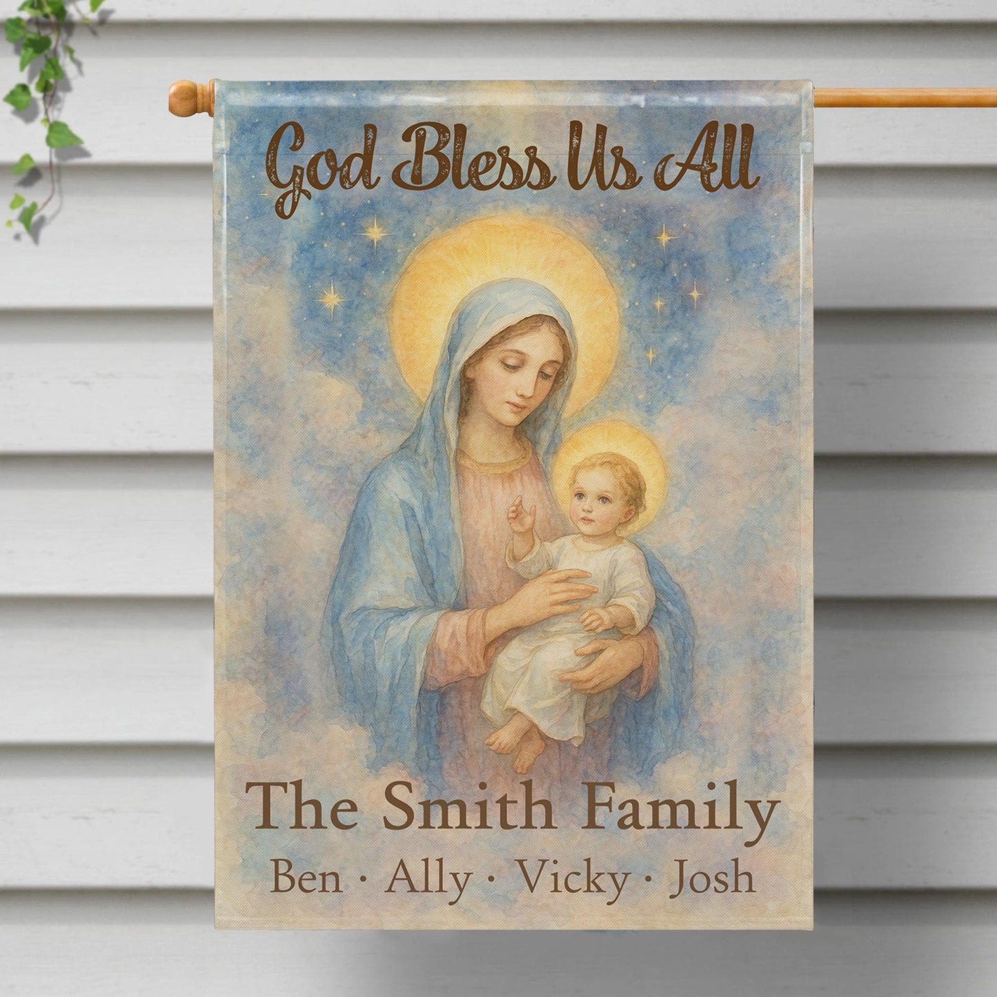 God Bless Us All, Virgin Mary and Child