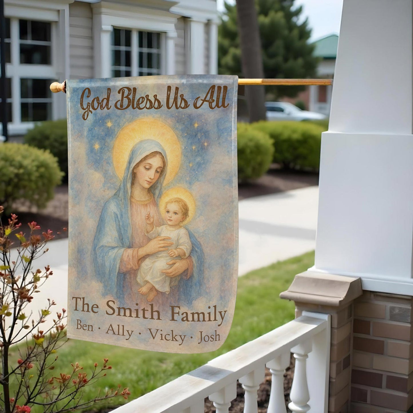 God Bless Us All, Virgin Mary and Child