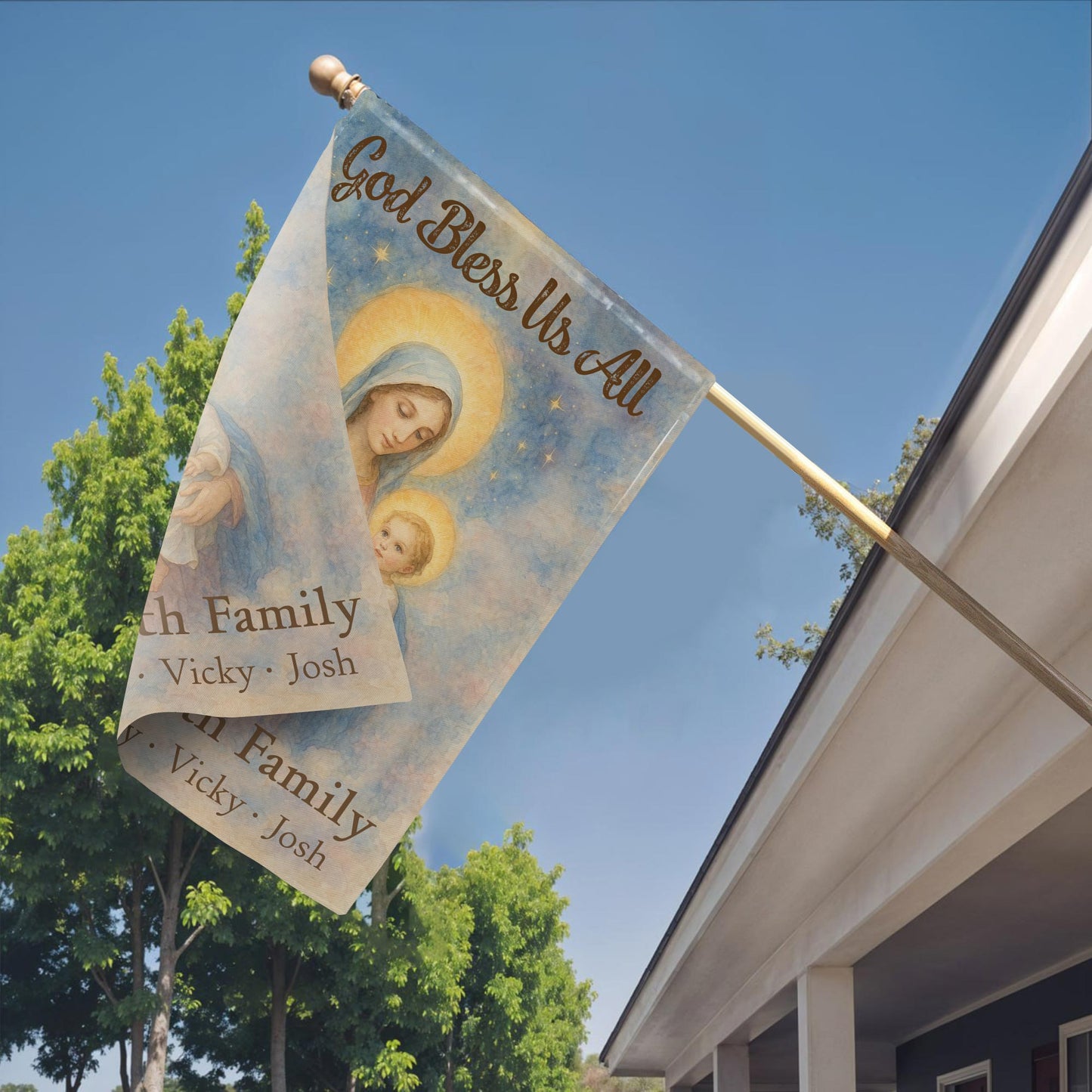 God Bless Us All, Virgin Mary and Child