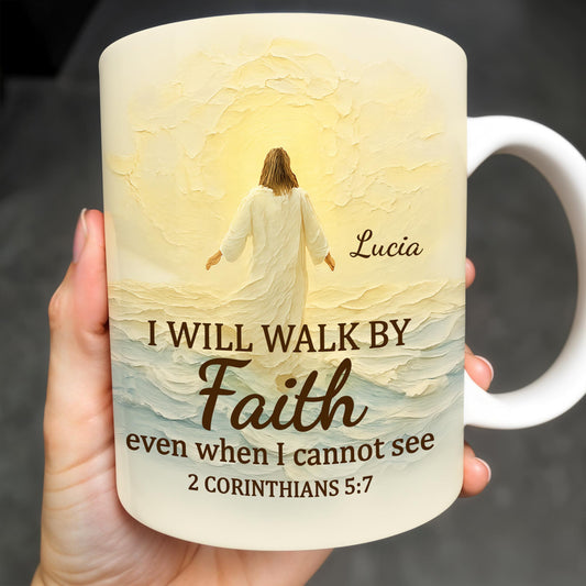I Will Walk By Faith Even When I Cannot See, Ocean And Sunlight