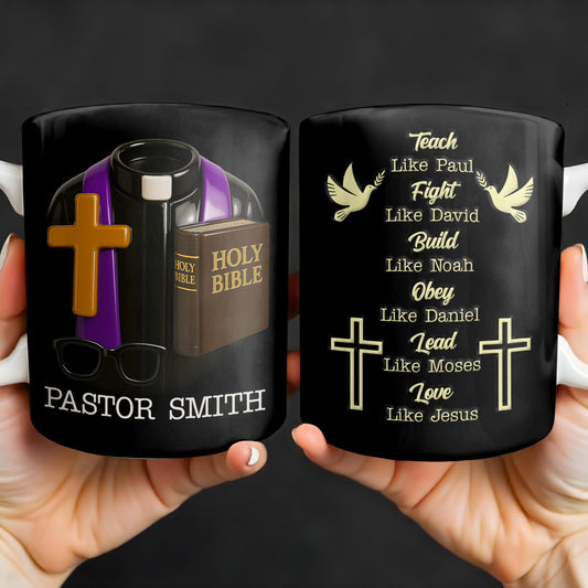 Teach Like Paul, Fight Like David, Build Like Noah, Cross and Dove