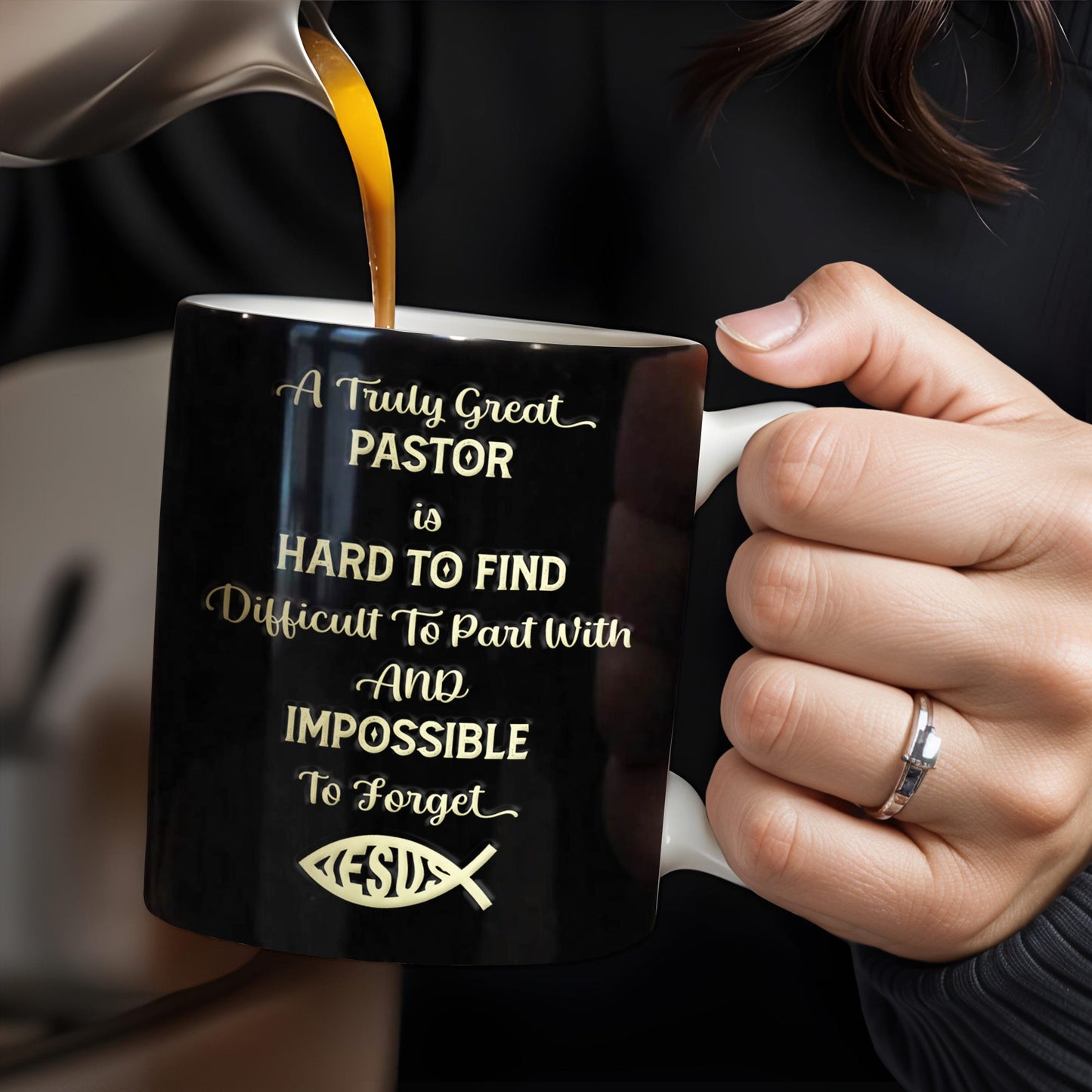 A Truly Great Pastor Is Hard To Find, Cross, Holy Bible And Glasses