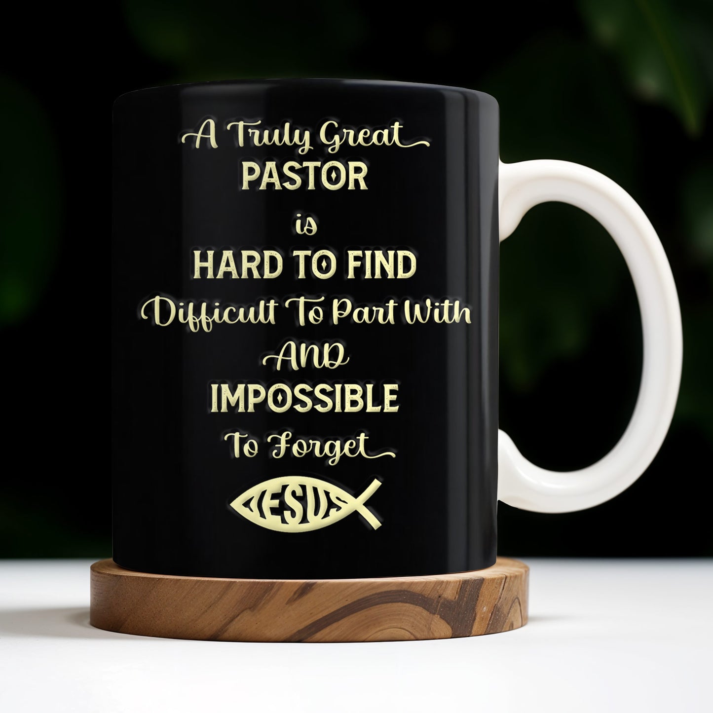 A Truly Great Pastor Is Hard To Find, Cross, Holy Bible And Glasses