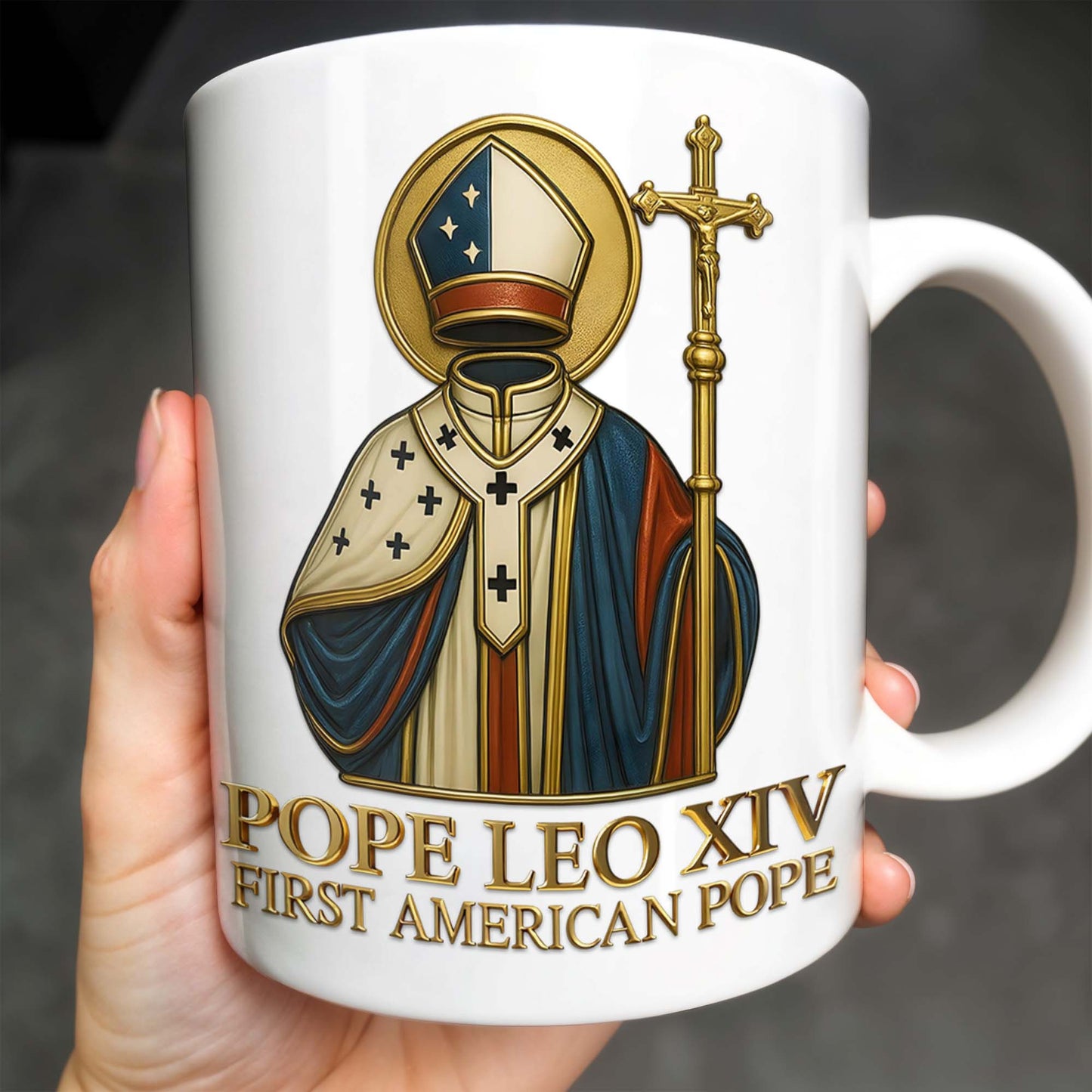 Pope Leo XIV First American Pope, Religious Attire and Cross