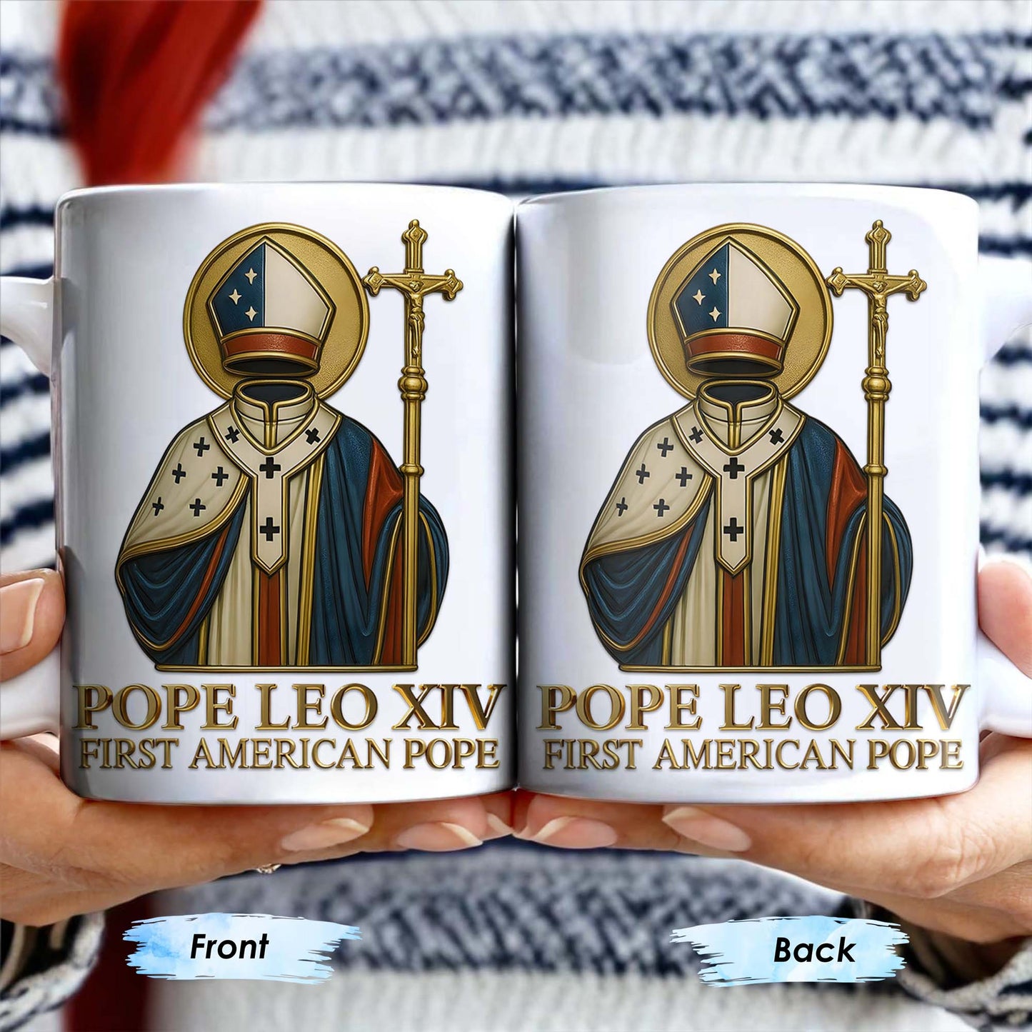 Pope Leo XIV First American Pope, Religious Attire and Cross