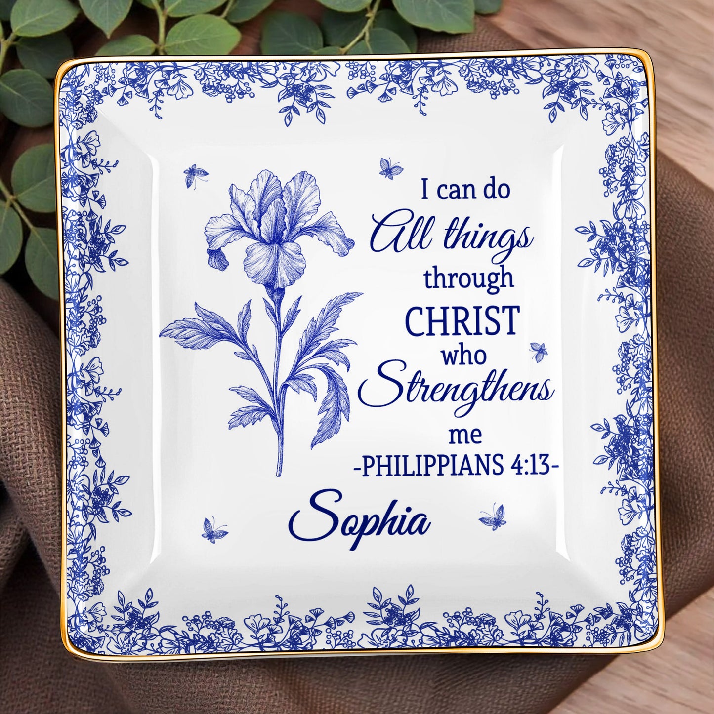 I Can Do All Things Through Christ, Floral Design
