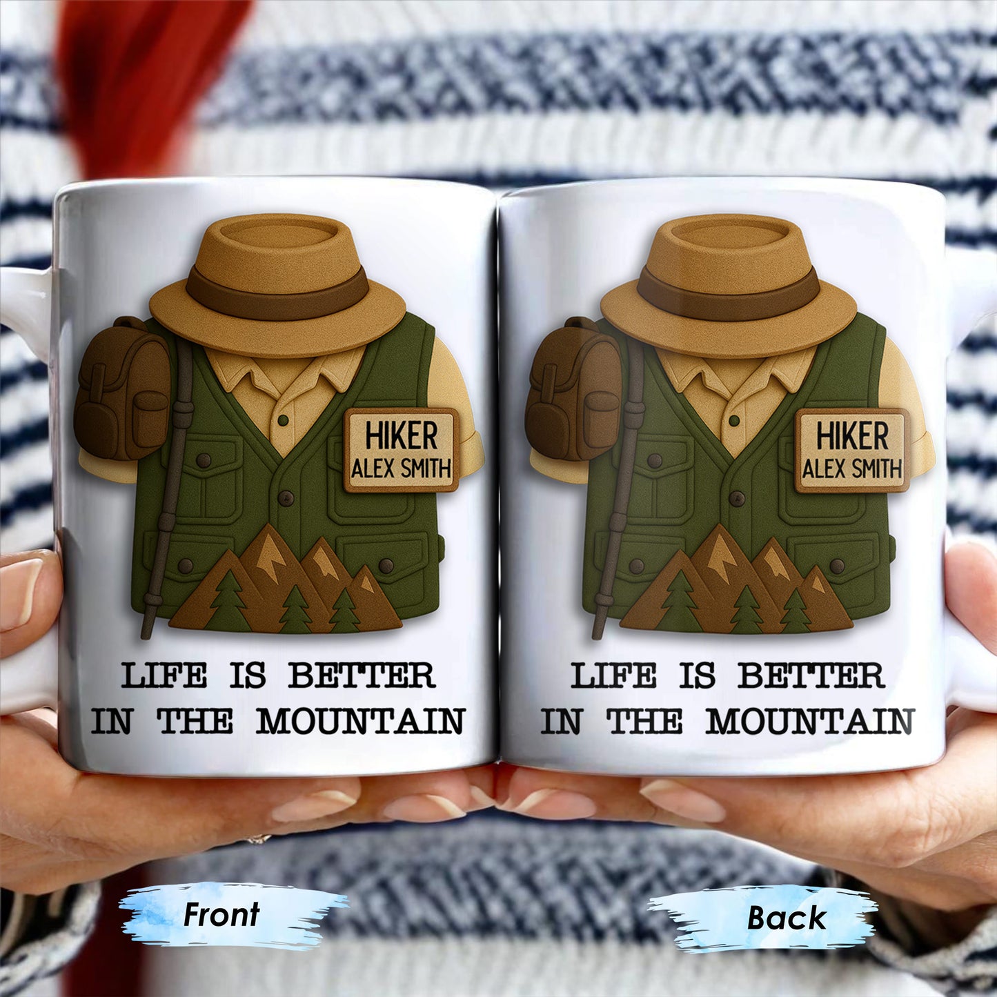 Life Is Better In The Mountain, Mountains and Hiking Gear