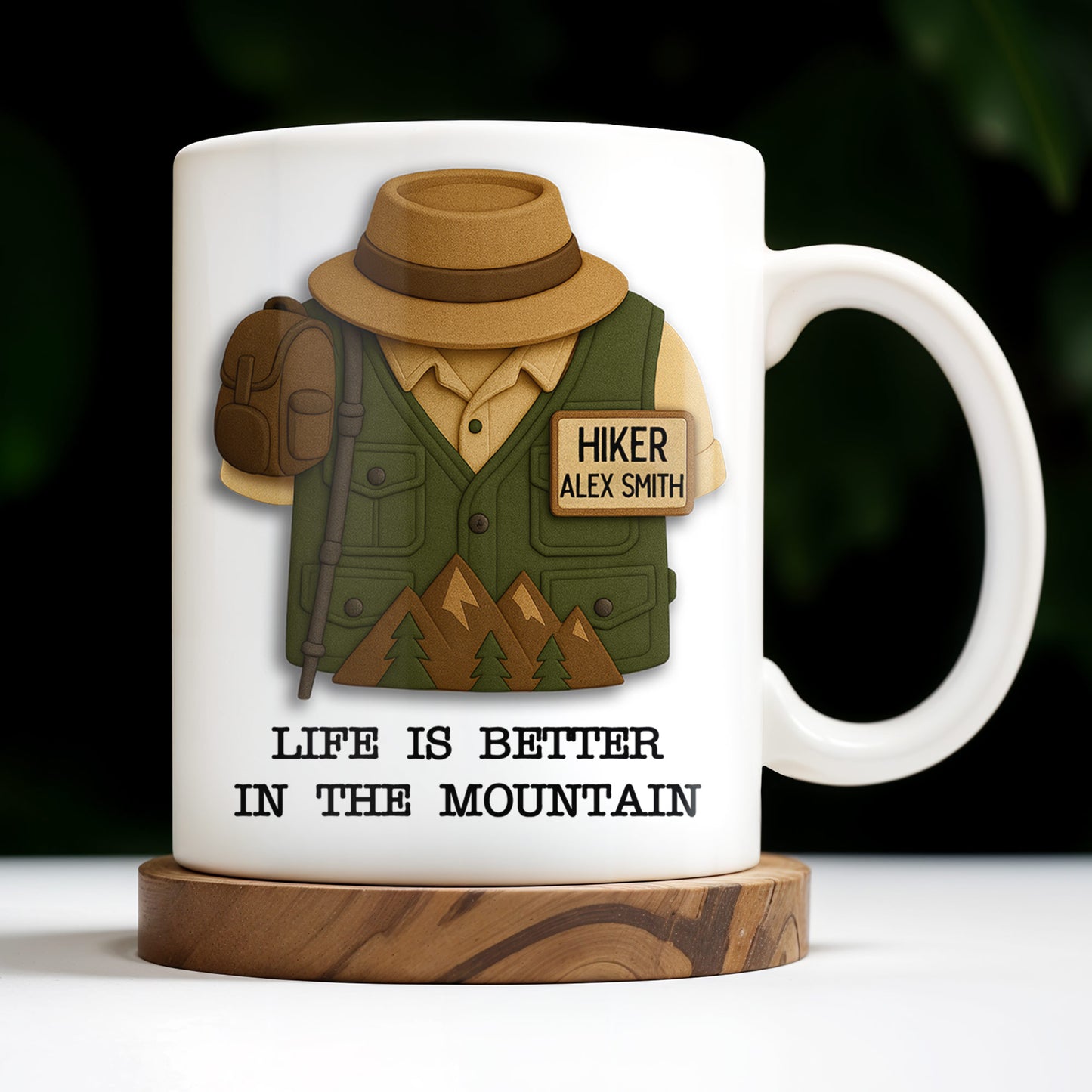 Life Is Better In The Mountain, Mountains and Hiking Gear