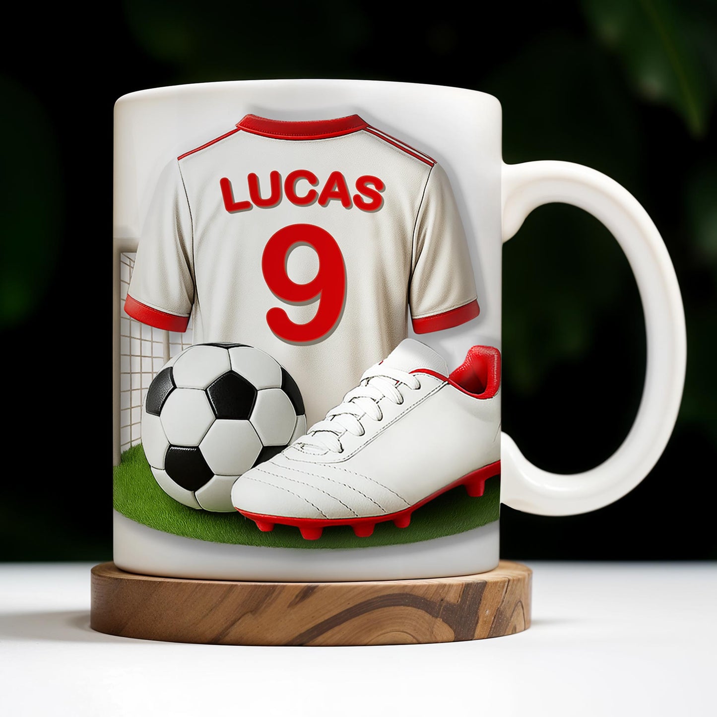 Celebrate Your Passion For Soccer With This Vibrant Soccer Jersey, Soccer Ball, And Soccer Cleats