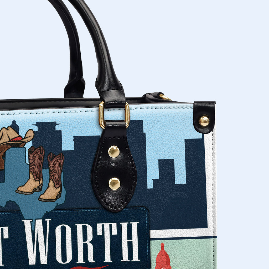Fort Worth - Leather Handbag - FW01