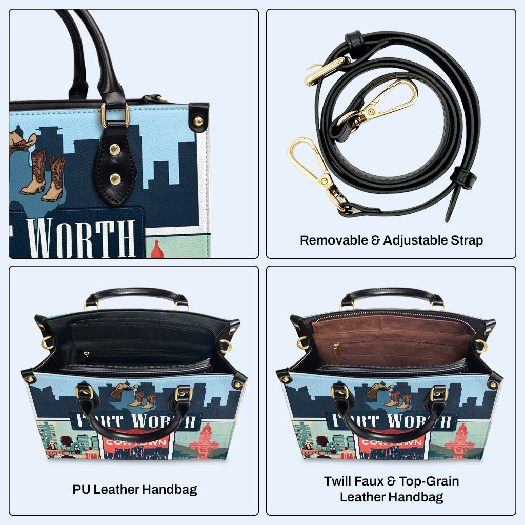 Fort Worth - Leather Handbag - FW01