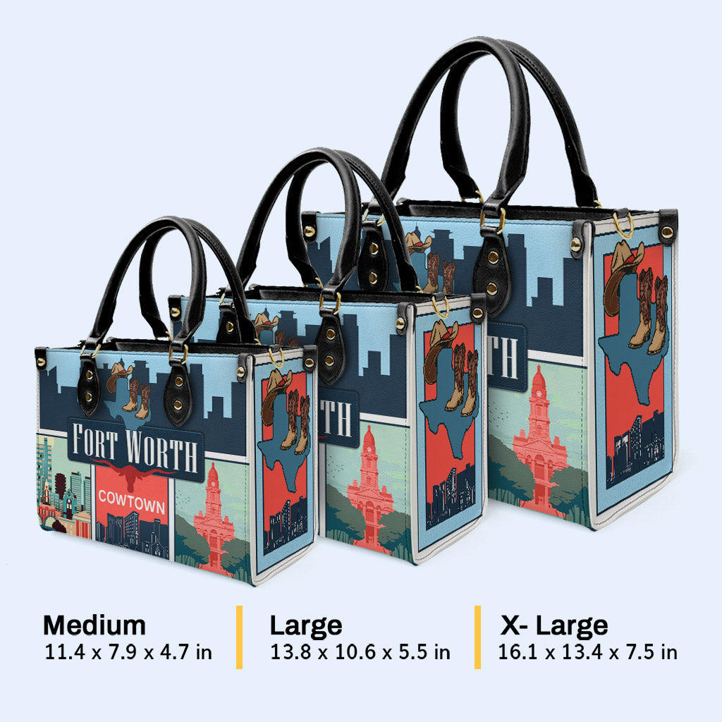 Fort Worth - Leather Handbag - FW01