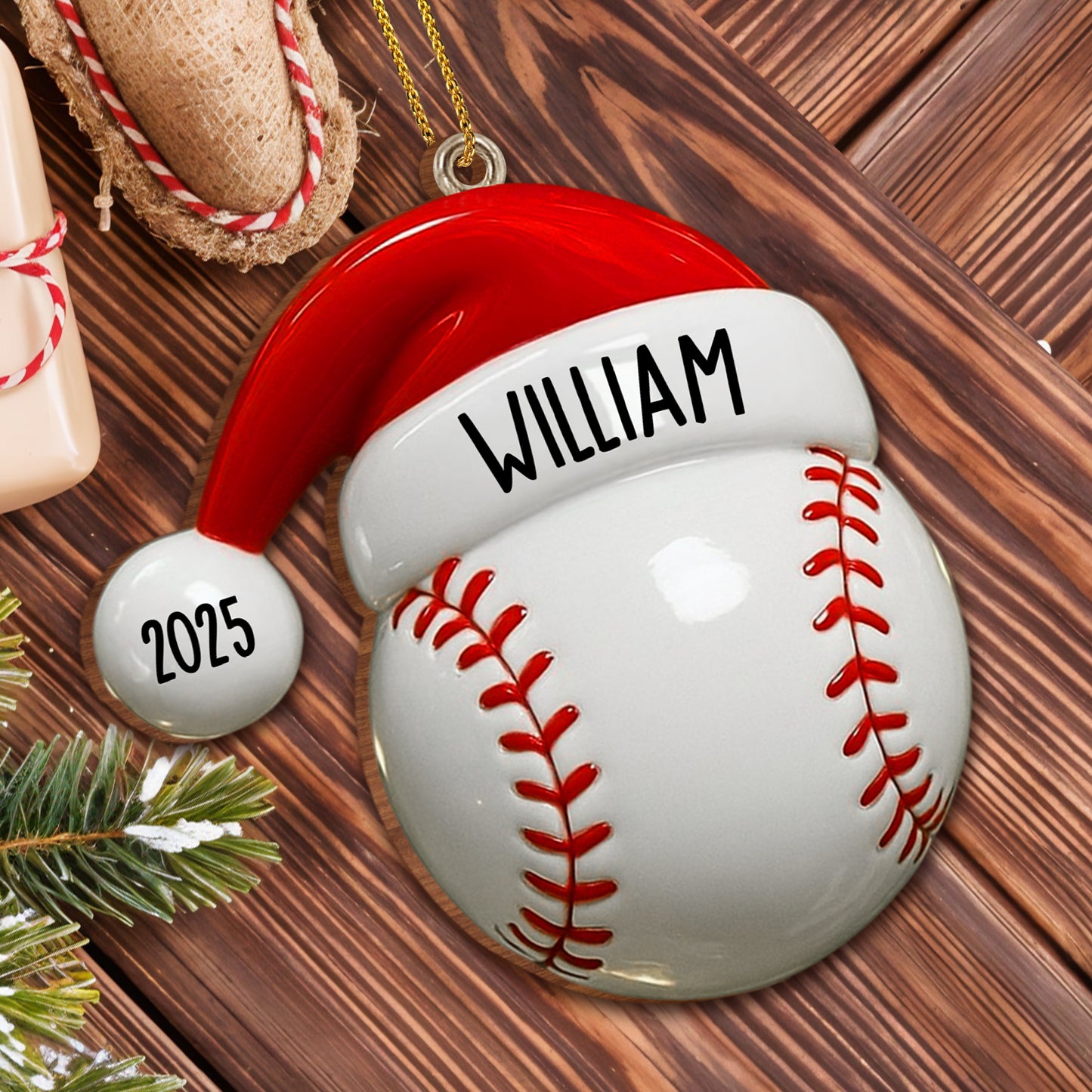 Personalized Sports Ornaments For Every Athlete - Personalized Custom Wood Ornament, Custom Shaped - SPORT017_WDO