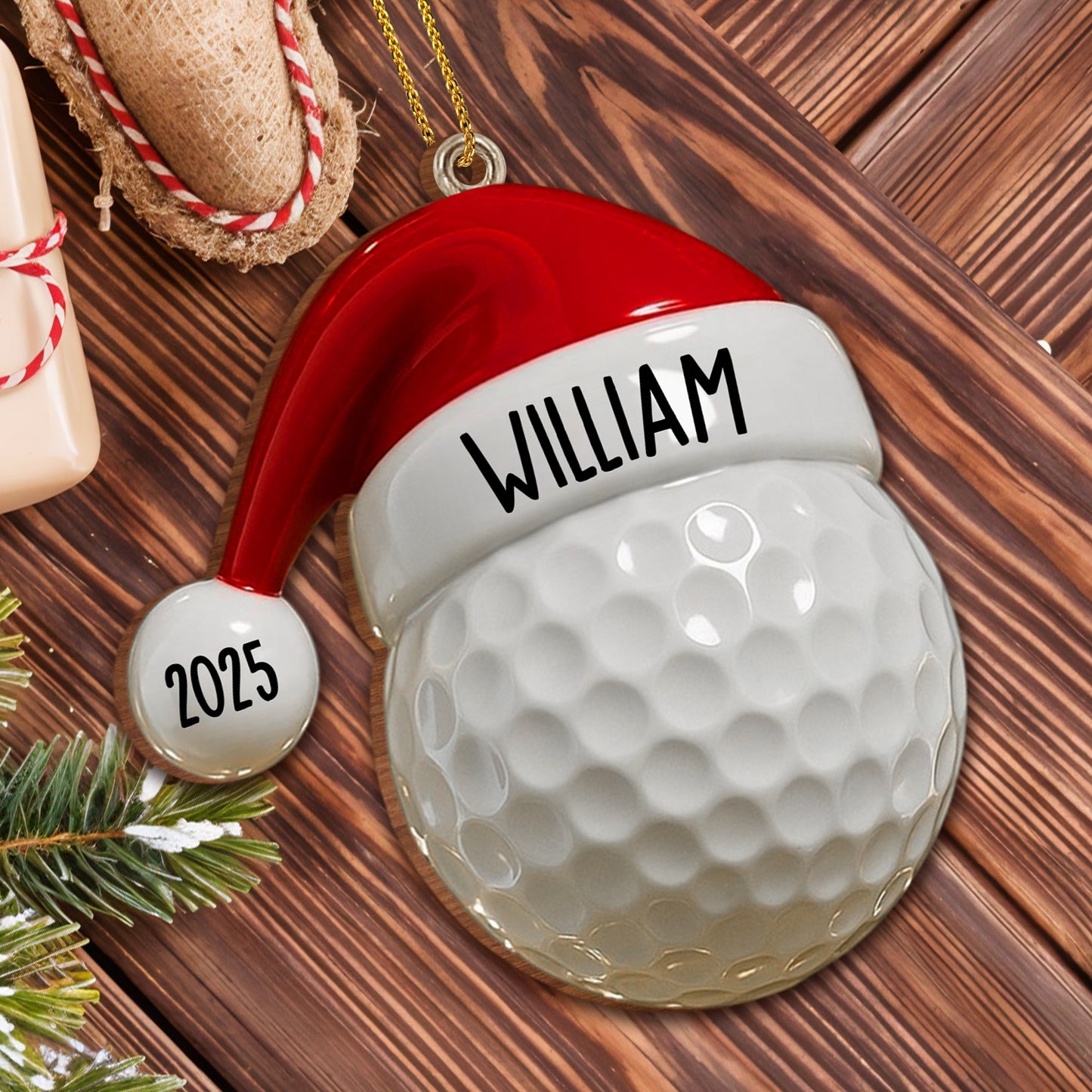 Personalized Sports Ornaments For Every Athlete - Personalized Custom Wood Ornament, Custom Shaped - SPORT017_WDO