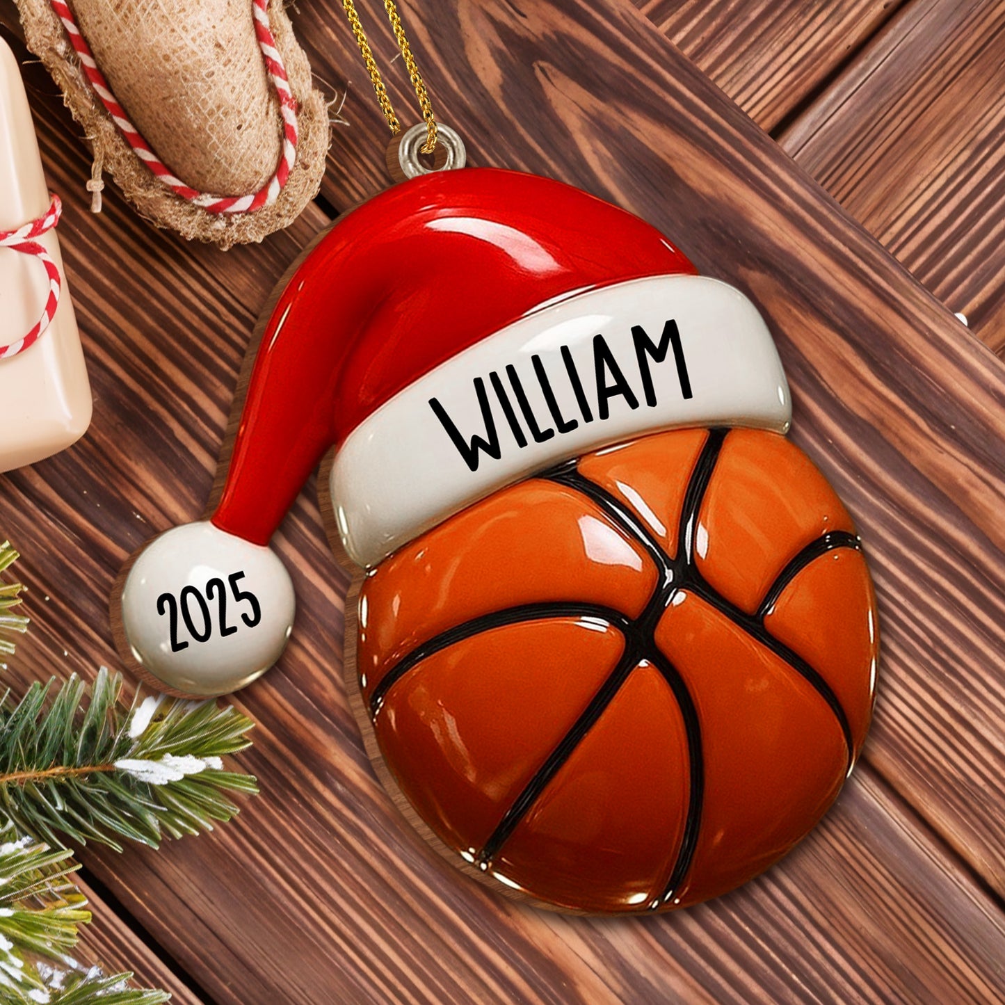 Personalized Sports Ornaments For Every Athlete - Personalized Custom Wood Ornament, Custom Shaped - SPORT017_WDO