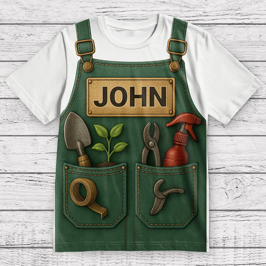 Personalized Garden Tool Design For Custom Name, Garden Tools And Plant