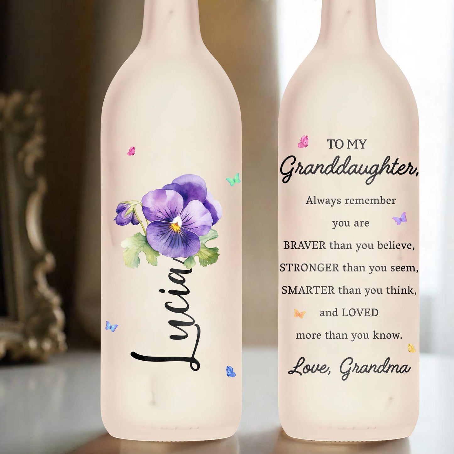 To My Granddaughter, Always Remember You Are Loved
