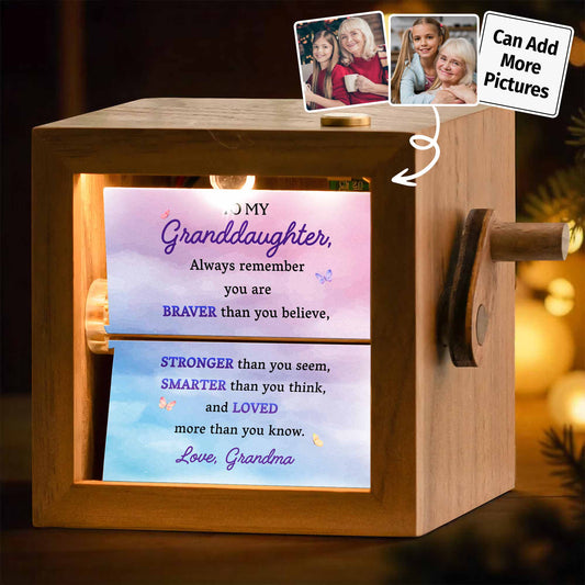 To My Granddaughter, Braver, Stronger, Smarter, Loved