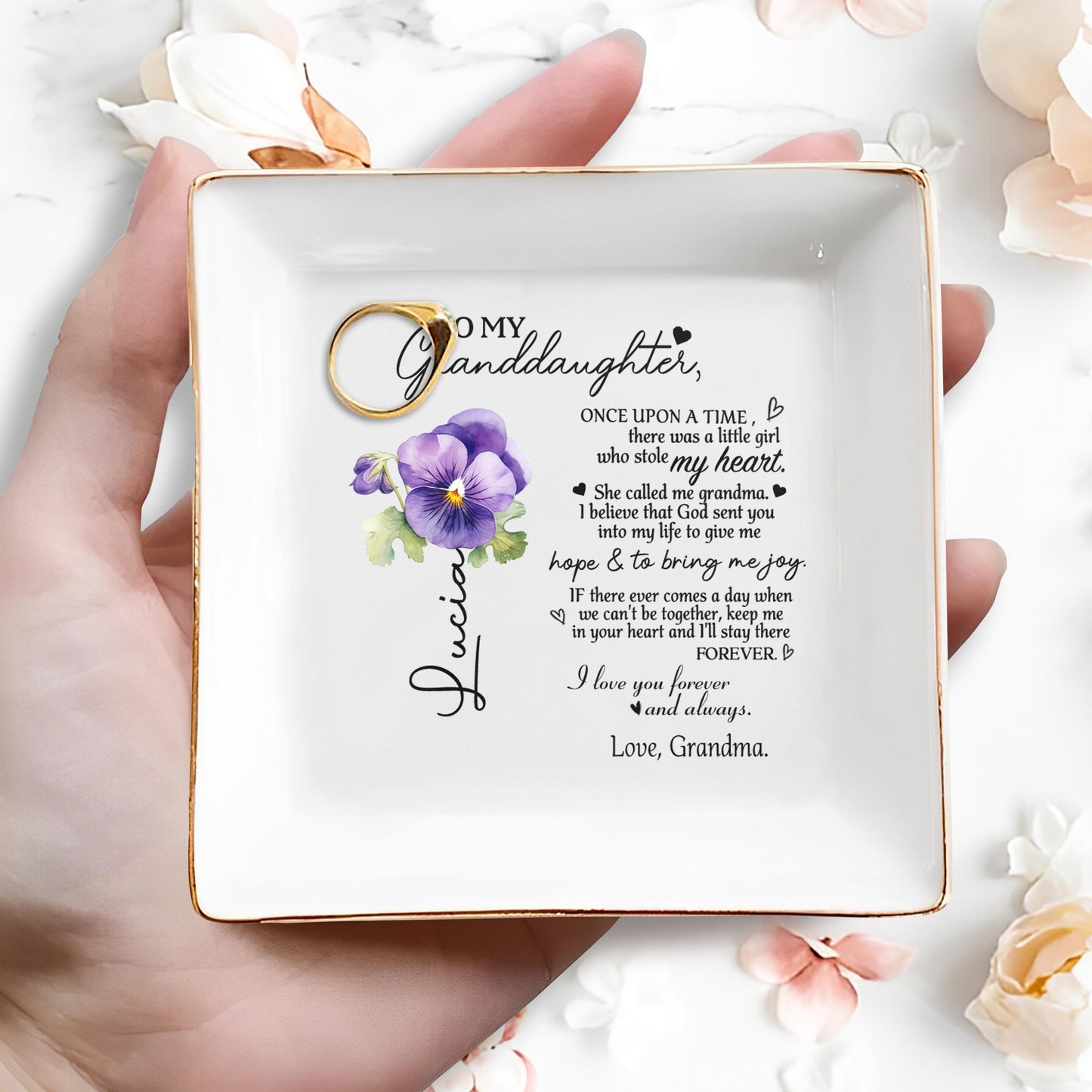 To My Granddaughter, Love From Grandma