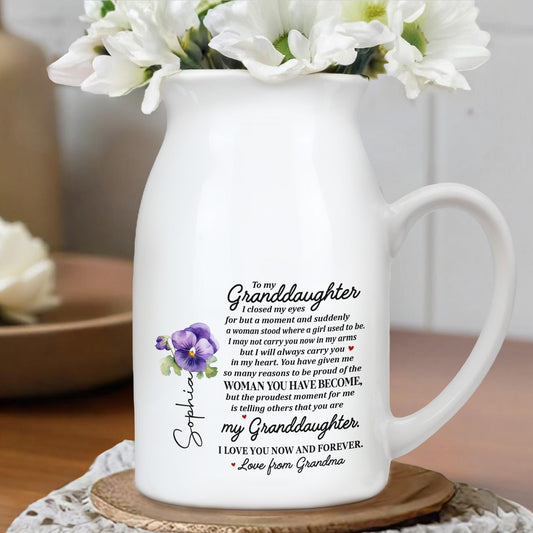 Grandmother Love And Proud Personalized Gift For A Granddaughter