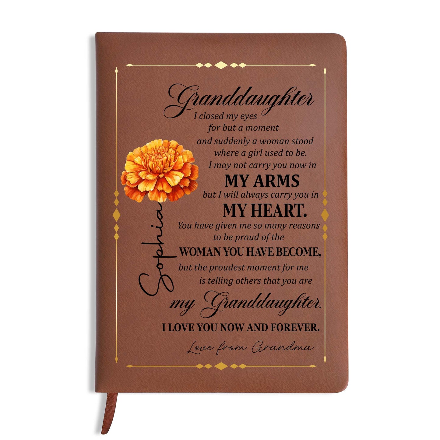 My Arms In My Heart I Love You Now And Forever Flowers Design