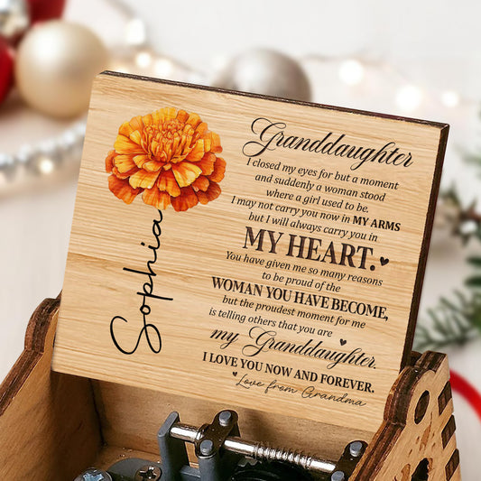 Heartfelt Message To Granddaughter With Flower