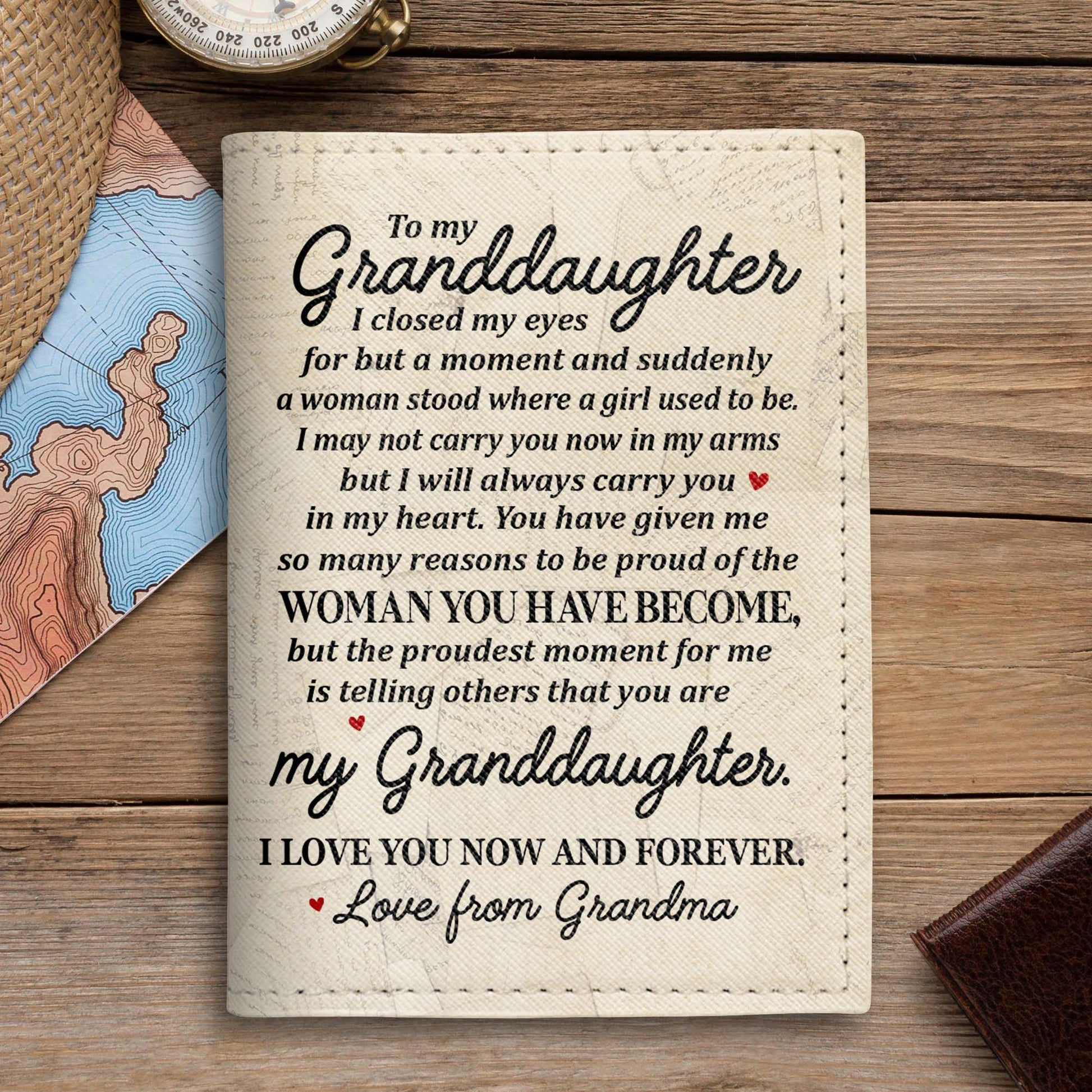 To My Granddaughter, I Closed My Eyes For But A Moment, Heart