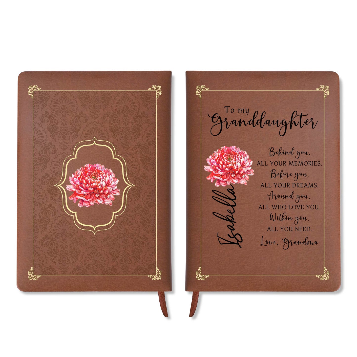 A Heartfelt Message For Granddaughter With Beautiful Flowers