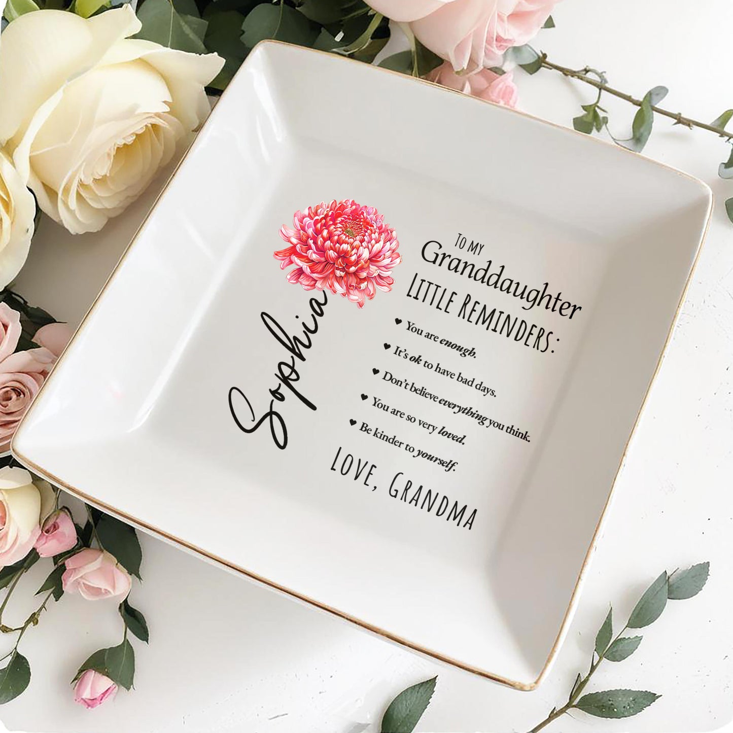 Little Reminders For Granddaughter From Grandma