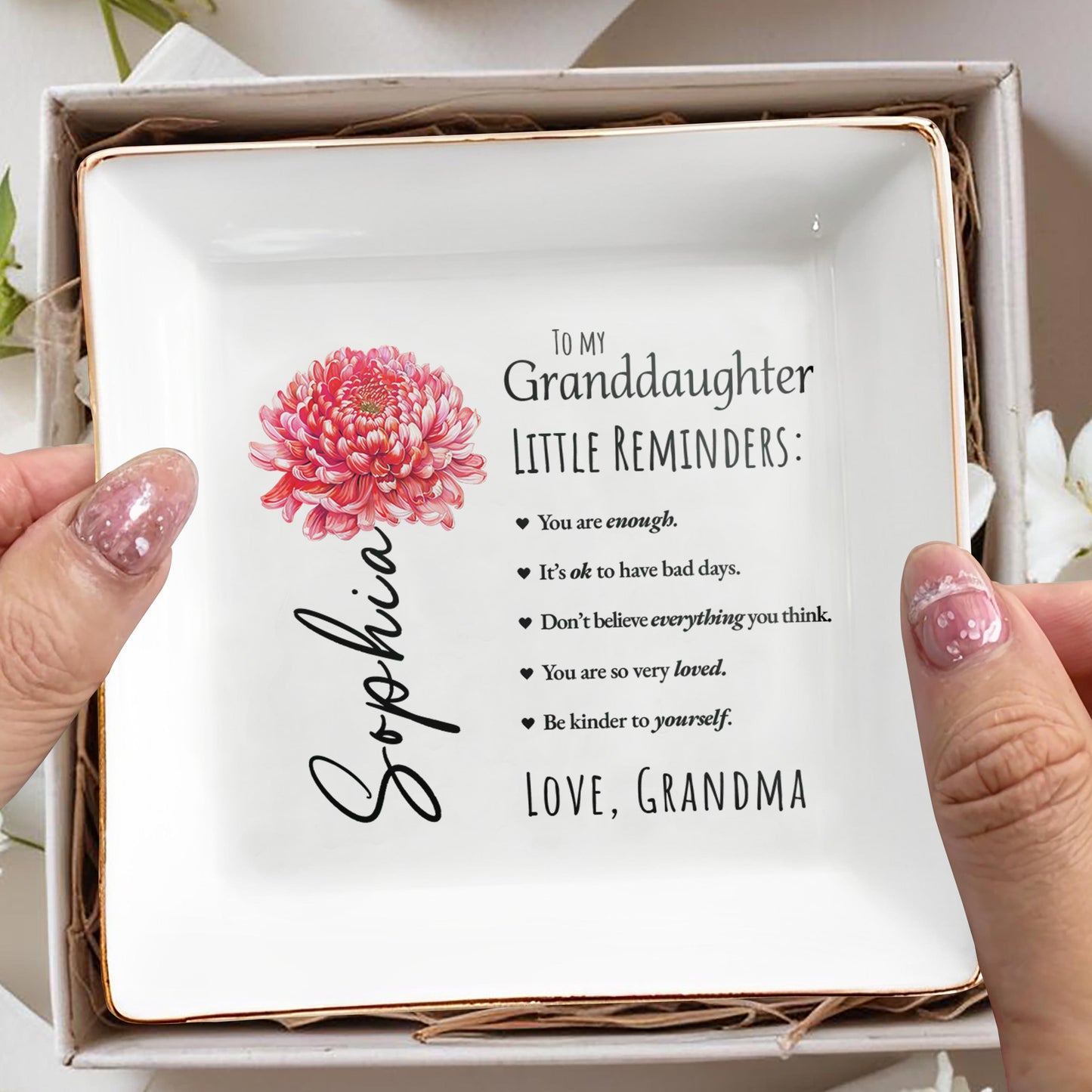 Little Reminders For Granddaughter From Grandma