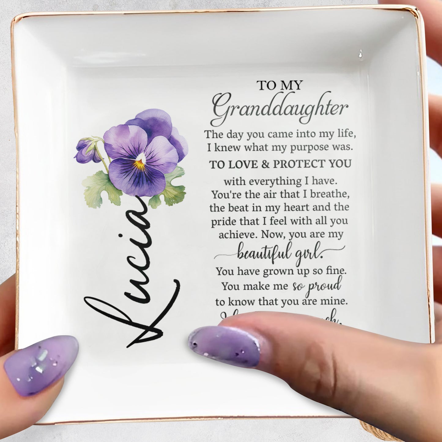 To My Granddaughter You Make Me So Proud