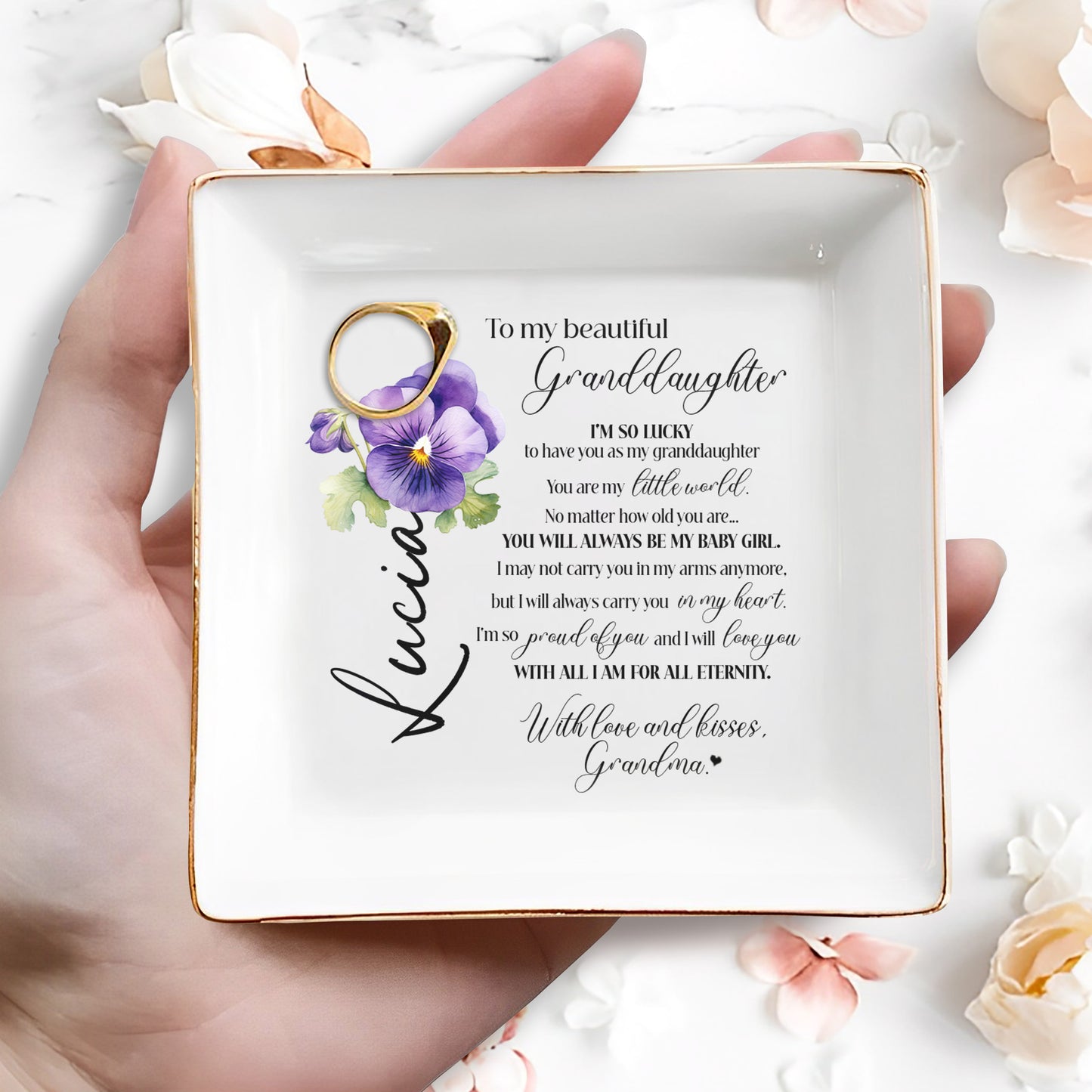 A Place For Treasures, Big And Small Jewelry Dish