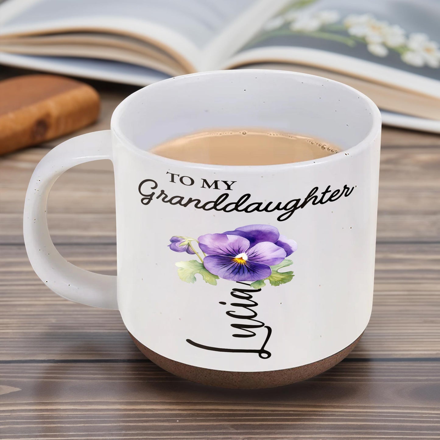 Heartwarming Message For Granddaughter With Flowers