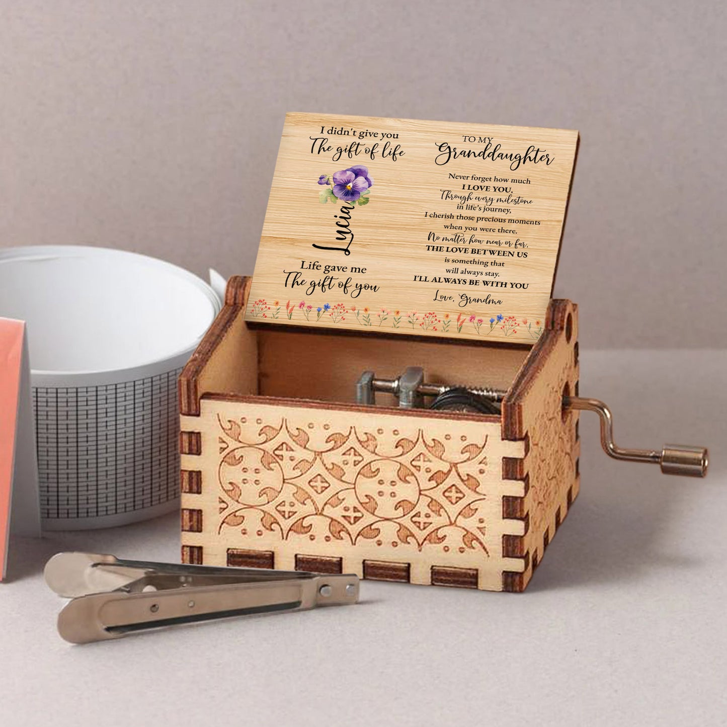The Gift Of Life And The Gift Of You Music Box