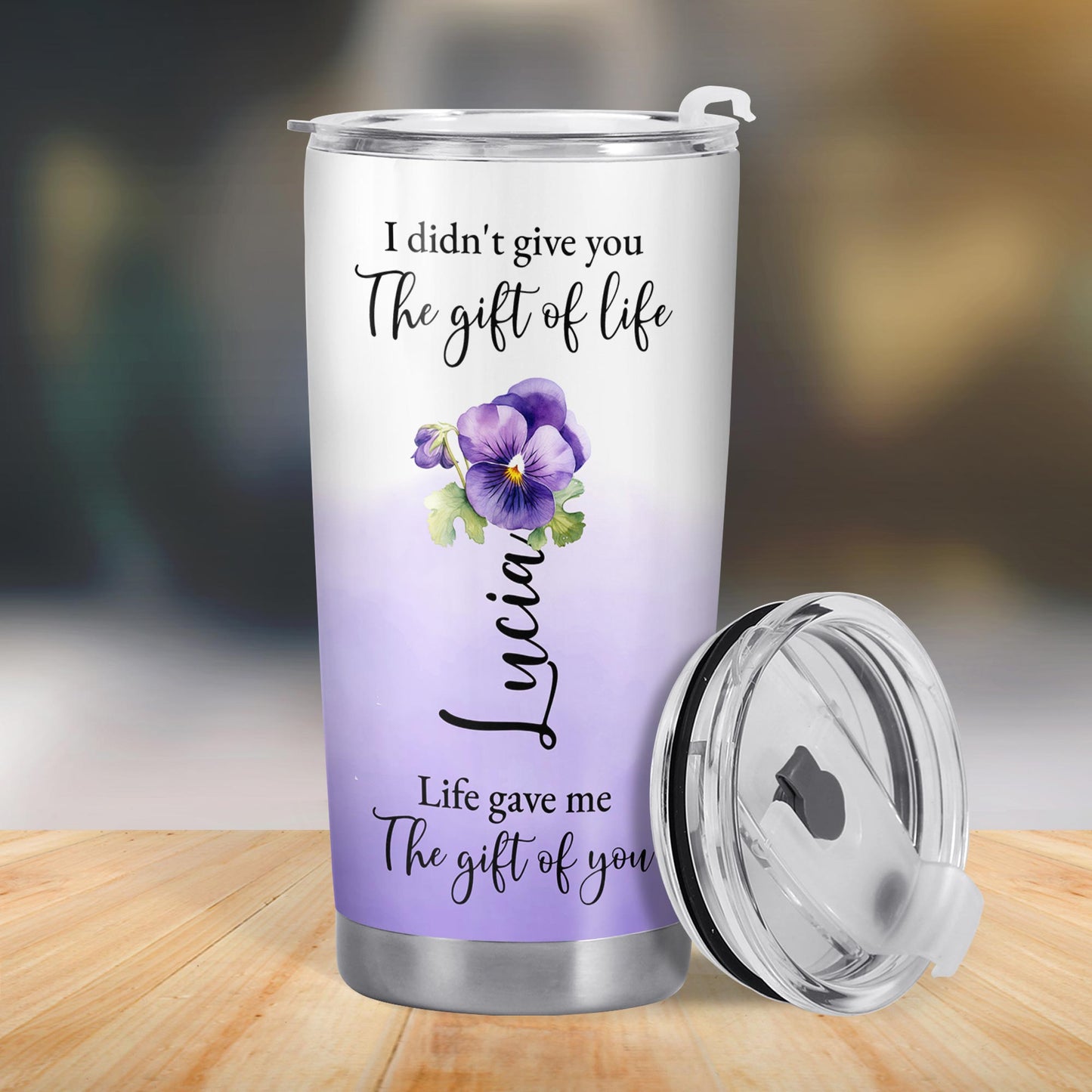 Gift of Life Granddaughter Love and Support Tumbler
