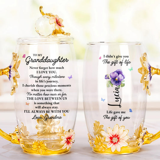 I Didn't Give You The Gift Of Life, Flowers And Butterfly