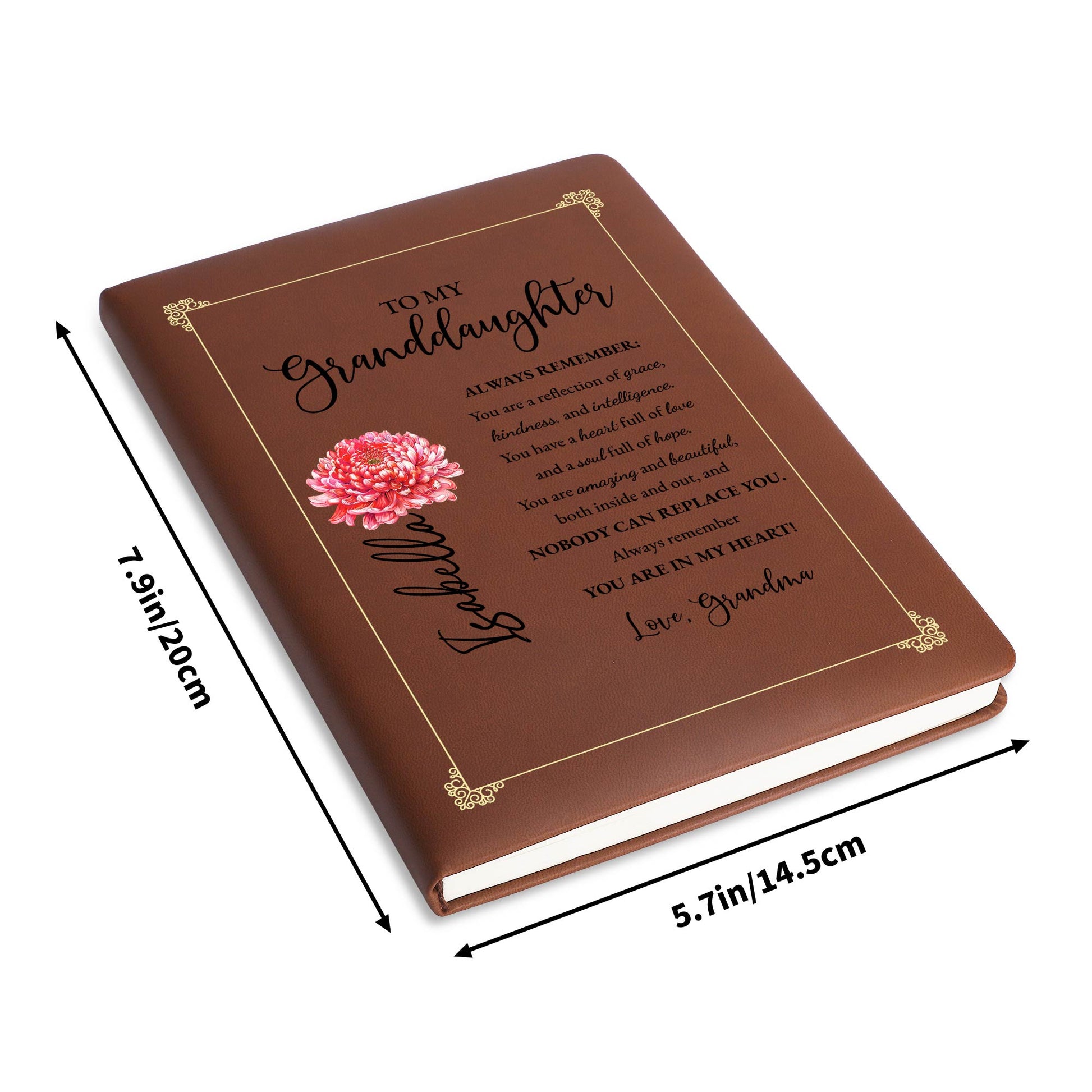 Reflection Of Grace, Kindness And Intelligence With Ornamental Frame