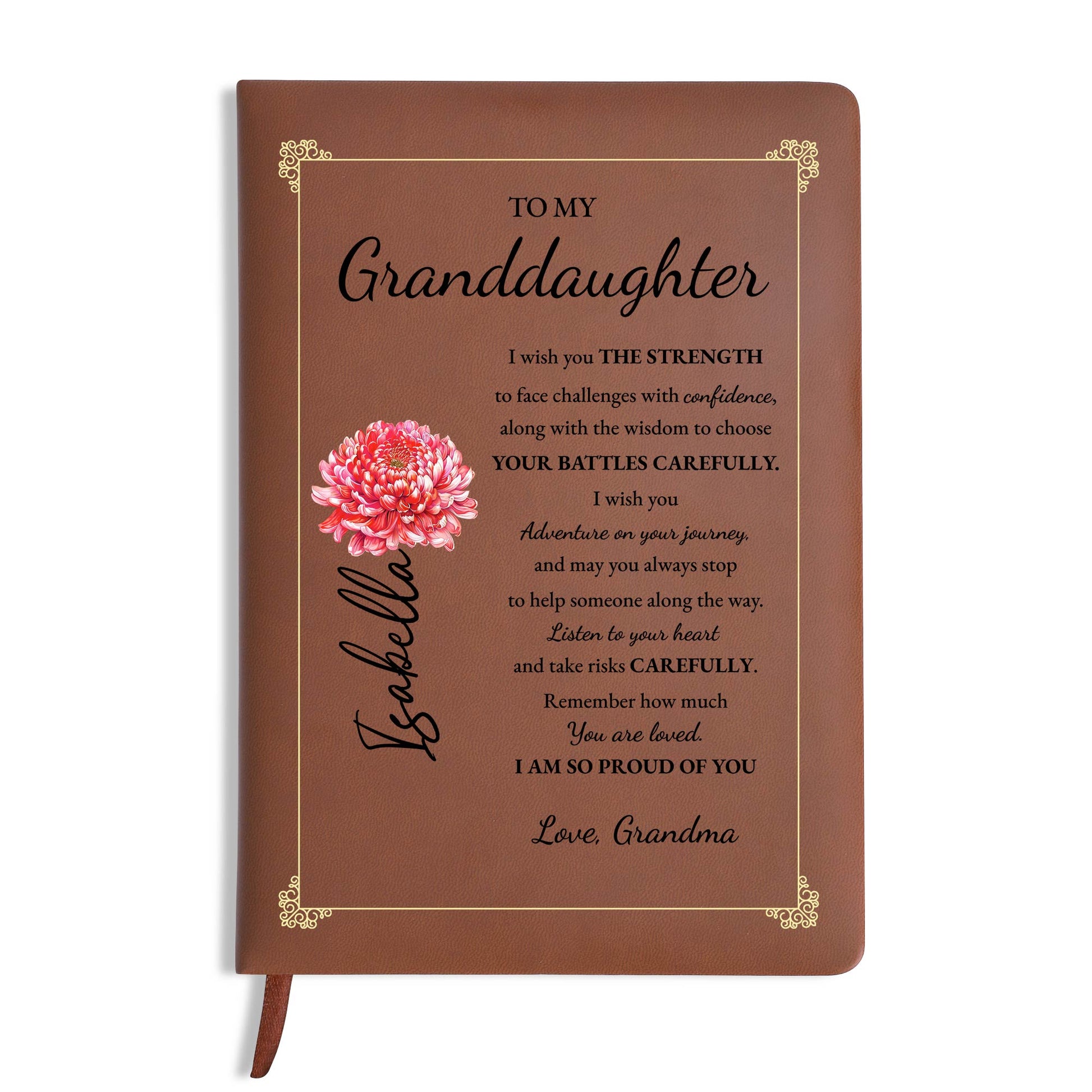 Strength, Wisdom and Adventure Wishes For Granddaughter