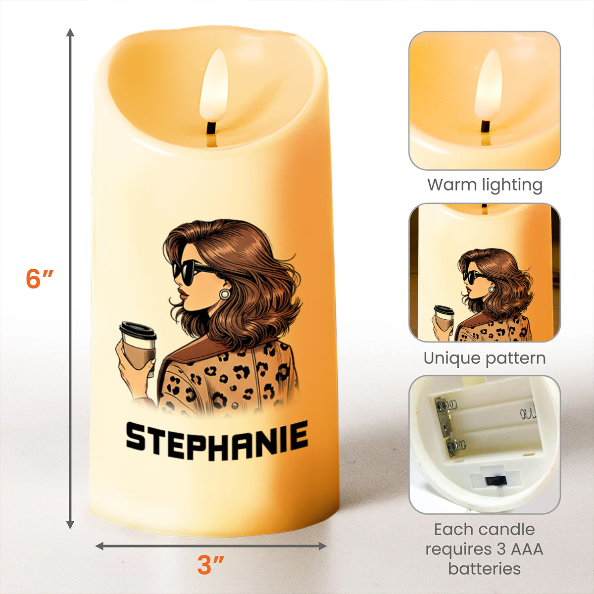 You Can't Withstand The Storm Whisper Reminder - Personalized Custom LED Candle - GDT153_LECA