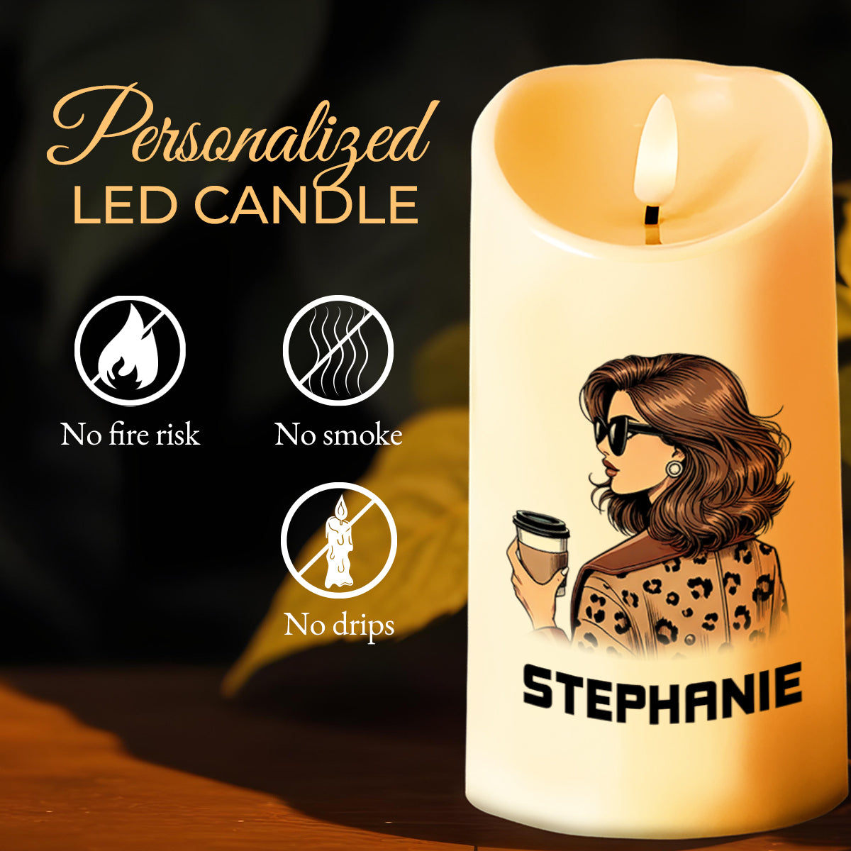 You Can't Withstand The Storm Whisper Reminder - Personalized Custom LED Candle - GDT153_LECA