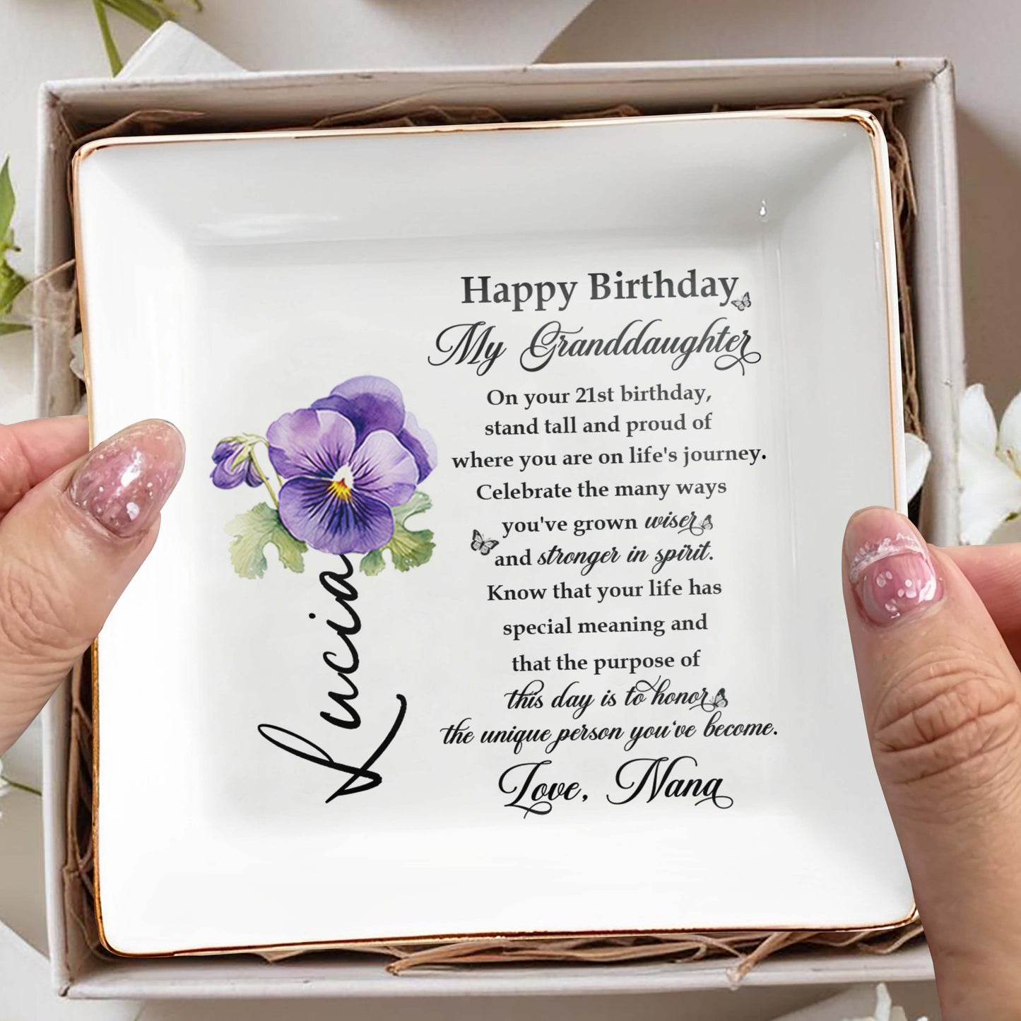 Celebrate Your Journey Wisdom And Strength Pansy Flower